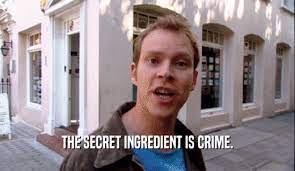 The secret ingredient is crime. Peep Show Gifglobe The Secret Ingredient Is Crime