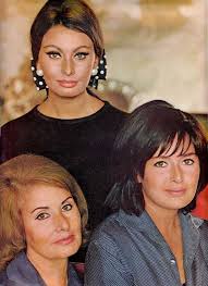 Sophia loren was born as sofia scicolone at the clinica regina margherita in rome on september 20, 1934. Reflections Sophia Loren And Her Mother Left And Sister Sophia Loren Sofia Loren Italian Actress