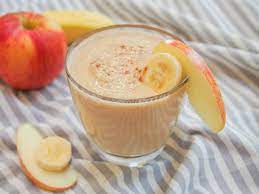 Bananas add a lot of creaminess to a smoothie, freezing them will make an even thicker shake. Apple Banana Smoothie Caroline S Cooking