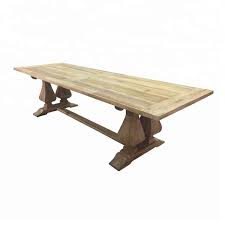 It shows respect for the trees that are the lungs of our world and slows the rate at which cortney counter height dining table. Reclaimed Wood 300cm Farmhouse Rectangular Long Dining Room Table With Double Pedestal Buy Long Dining Room Table Double Pedestal Rectangular Dining Table Dining Table With Double Pedestal Product On Alibaba Com
