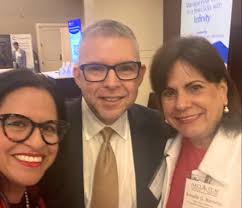 Estela Rodriguez: Came back from Association of American Cancer Institutes  in DC inspired by so many Cancer Center Leaders in health disparities  research.