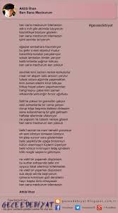 Siir Gununsiiri Edebiyat Attilailhan Ilham Verici Sozler Siir Ilham Verici Alintilar