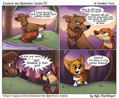 Itoc 54 A Familiar Face By Aylastardragon Dog Comics Cute Comics Funny Animal Jokes