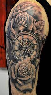 100 Awesome Watch Tattoo Designs Cuded Watch Tattoos Watch Tattoo Design Tattoos