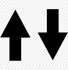 Download Down Invest Revenue Internet Svg Icon Arrow Up Arrow Down Icon Png Free Png Images Toppng