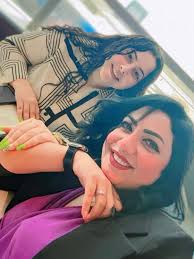 Documenting the moments… 💜 ma3 benty el mo7tarama @esraa_dxb_osama صباحكو  عسل و قشطة و فل ✨