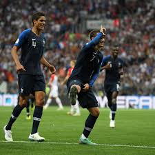 Antoine griezmann claims the bronze medal in the best goal celebration category after performing his signature 'take the l' fortnite dance in the final. Antoine Griezmann S Celebration In World Cup 2018 Final Explained After Scoring Penalty Against Croatia Mirror Online