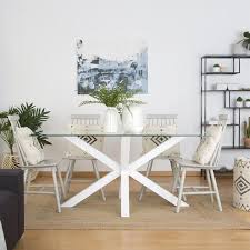 35 Fotos E Ideas Para Decorar La Mesa Del Comedor Mil Ideas De Decoracion Comedores De Cristal Mesa Comedor Cristal Comedores De Vidrio