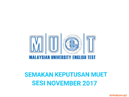 Muet result sesi 2 2019. Semakan Keputusan Muet Sesi November 2019 Online Dan Sms My Panduan