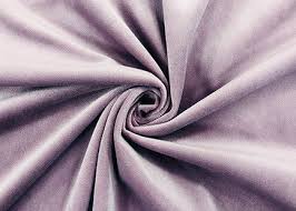 The term velvety means soft, and it takes its meaning from its namesake fabric: 240gsm Micro Velvet Fabric 100 Percent Polyester Lavender Velvet Fabric