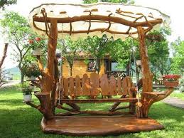 She has a full photo tutorial on her site with great instructions here. Diy Rustic Wooden Swing Chair Your Projects Obn
