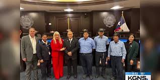 City of Laredo recognizes maintenance workers for bravery, quick-thinking