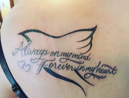 This black and white memorial tattoos idea showcases delicate artwork and announces quiet reverence for all those seeking memorial tattoos for guys. 55 Inspiring In Memory Tattoo Ideas Keep Your Loved Ones Close