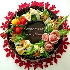 xmasパーティーにオススメ フォトジェニックで簡単なお料理 クリスマス メニュー クリスマスパーティーメニュー クリスマス レシピ サラダ