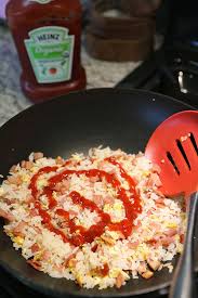 Ham Egg Ketchup Fried Rice Seonkyoung Longest Ketchup Fried Rice Recipe Ham Fried Rice Fried Rice