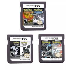 I can't select new game. Pokemon Heartgold And Soulsilver Black And White Pokemon Black 2 And White 2 Nintendo Ds Game English Spanish Nds