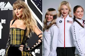 Taylor Swift Gives Team USA’s Blade Angels Star Treatment in Introduction Video: ‘3 American Showgirls on Ice’
