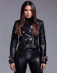 Leather Biker Jacket Jacket Outfit Women Leather Jackets Women Leather Jacket Girl