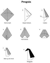 Jun 13, 2020 · the edge of the paper should be about halfway between the crease in the middle and the outer edge of the paper. How To Make A Paper Penguin Ira Parenting
