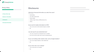Free wordpress tools are so easy to use that you can create a website in a few hours. 1 Privacy Policy Generator Privacy Policies