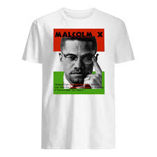 Muhammad ali malcolm x t shirt funny cotton tee vintage gift for men women. Malcolm X Shirt