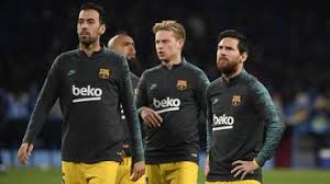Fc barcelona ∞ фк барселона. Ils Ont Tranche Les Joueurs Du Fc Barcelone Cedent 70 De Leurs Salaires