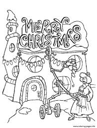 Mickey mouse as santa claus. Disney Christmas Coloring Pages Printable