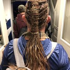 Braids (also referred to as plaits) are a complex hairstyle formed by interlacing three or more strands of hair. Fanta African Hair Braiding Hair Salons 10840 Myers Way S Shorewood Seattle Wa Phone Number Yelp