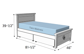 So i decided to build her a simple wooden. Twin Storage Bed Rogue Engineer