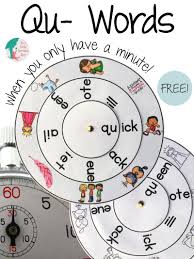 Digraphs Qu Words When You Only Have A Minute Liz S Early Learning Spot Early Learning Phonics Phonics Kindergarten