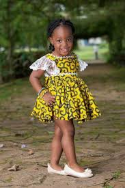 Traditional African Dresses For Kids Stylish F9