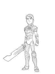 Trollhunters Coloring Pages. 32 Unique Images. Free Printable | Cartoon  coloring pages, Dragon coloring page, Coloring pages