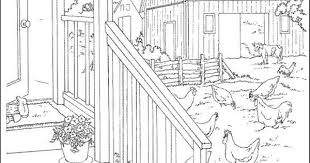Country farm coloring pages for adults. Scenic Coloring Pages Country Scenes To Paint And Color Art At Repinned Net