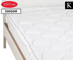 Tontine Cloud 9 King Bed Mattress Topper White King Bed Mattress Mattress Topper Reviews Mattress