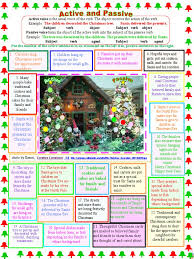 Examples and definition of an active and passive voice. Active Passive Santa Claus Christmas