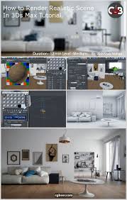 3ds Max Tutorial How To Render Realistic Scene 3ds Max Tutorials 3ds Max Vray Tutorials