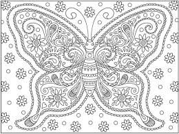 Butterfly Butterfly Coloring Page Mandala Coloring Pages Steampunk Coloring