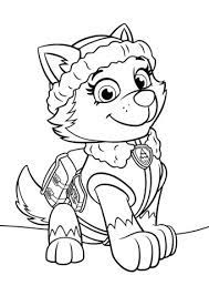 fantastic free of charge coloring pages nature tips the attractive point about shading is it i in 2021 paw patrol everest tourner autour de la page coloriage