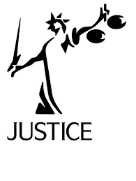 Black And White The Dawn Of Justice Justice Holds Her Sword In One Hand And The Balancing Scales In The Other Lady Justice Justice