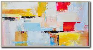 Check out our blue yellow wall art selection for the very best in unique or custom, handmade pieces from our digital prints shops. Large Abstract Painting Canvas Art Horizontal Palette Knife Contemporary Art Panoramic Canvas Painting Modern Wall Art