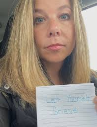 Let yourself grieve. I know you long to feel better. You wonder how much  longer you will have to endure this. I know you want this pain to end…this  constant nightmare to