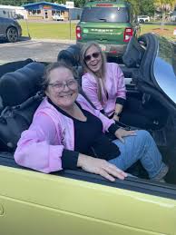 Barnwell Primary School principal Donna Selvey rides off into retirement in  style