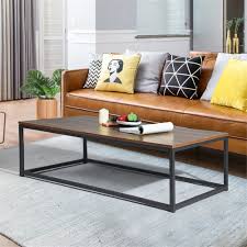Shop coffee tables at westelm.com. Furniturer Simplistic Coffee Table Rectangular Accent Table Walmart Canada