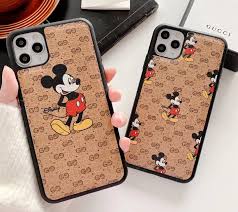 Luxury Italy Gucci Mickey Gg Gc Cover Case For Apple Iphone 11 Pro Max X Xr Xs 6 7 8 Iphone Cases Disney Cute Phone Cases Trendy Phone Cases