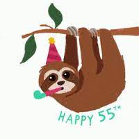 Happy birthday to a men. Birthday Sloth Gifs Get The Best Gif On Giphy