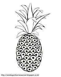 Gambar mewarnai anak tk pdf kekinian. Gambar Mewarnai Buah Nanas Untuk Anak Paud Dan Tk Pineapple Coloring Page Pineapple Coloring Coloring Pages