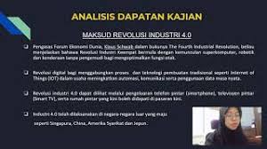 Maksud the fourth industrial revolution. Kumpulan 4 Revolusi Industri Keempat Youtube