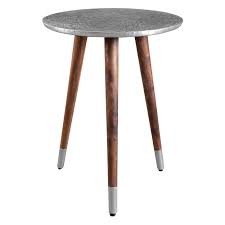 Découvrez les tables basses de salon originales en bois , béton ou métal brut. Table Basse Ronde Sahru Chrome Adoptez Nos Tables Basses Rondes Sahru Chrome Rdv Deco