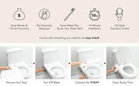 You don't need to be a plumber to install the tushy bidet spa! Tushy Over Toilet Paper Affordable Bidet Attachment