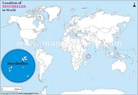 The map shows seychelles with cities, towns, expressways, main roads and streets. Seychelles Map